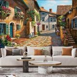  Tranh Dán Tường  Đồng Quê 3D 5D 8D  - ĐQ07 