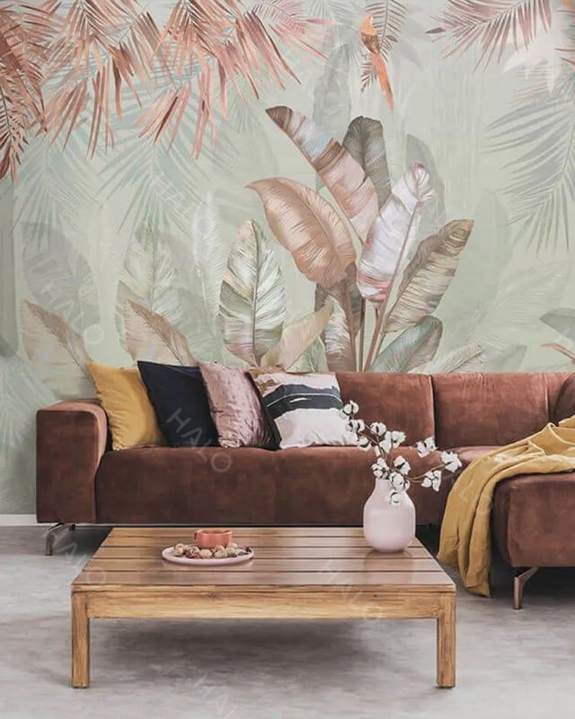  Tranh Dán Tường Rừng Nhiệt Đới 3D 5D 8D  - NĐ02 