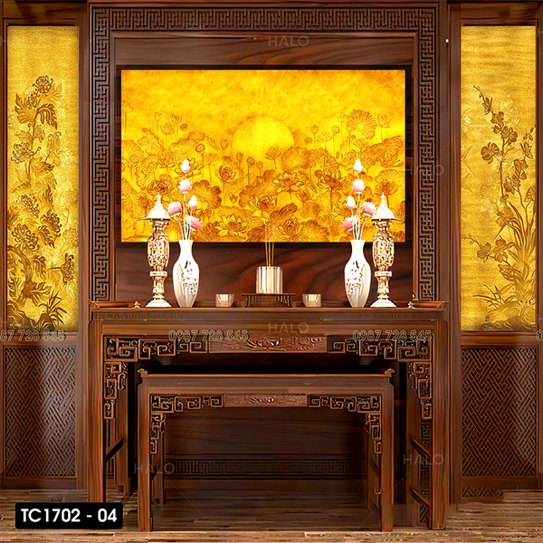  Tranh Dán Tường Trúc Chỉ 3D 5D 8D - TC1702 - 04 