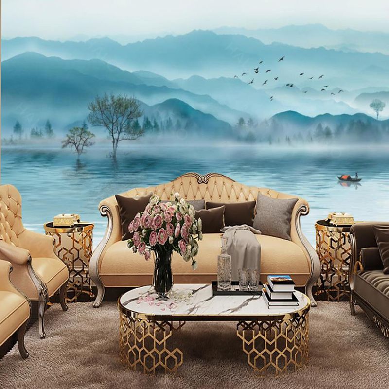  Tranh Dán Tường Sơn Thuỷ 3D 5D 8D - ST08 