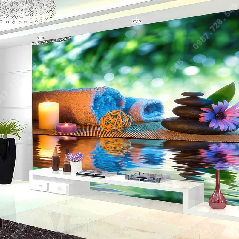  Tranh Dán Tường Spa 3D 5D 8D - SP10 