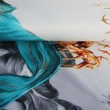  Tranh Dán Tường Trừu Tượng Lá Sen 3D 5D 8D   - TTT04 