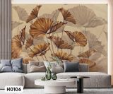  Tranh Dán Tường Lá Cây 3D 5D 8D - H0106 
