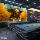  Tranh Dán Tường Quán Bida 3D 5D 8D  - BD1809 