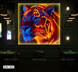  Tranh Dán Tường Quán Bida 3D 5D 8D  - BD1809 