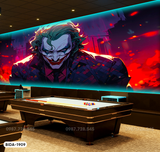  Tranh Dán Tường Quán Bida 3D 5D 8D  - BD1909 