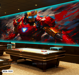  Tranh Dán Tường Quán Bida 3D 5D 8D  - BD1909 