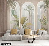  Tranh Dán Tường Lá Cây 3D 5D 8D - TX1203 