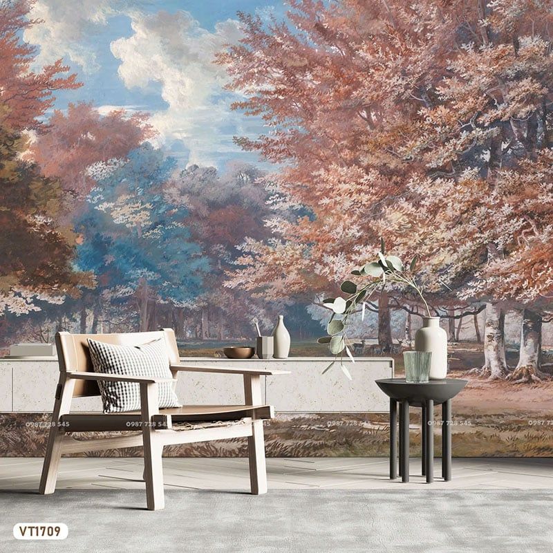  Tranh Dán Tường Phong Cảnh 3D 5D 8D - VT1709 