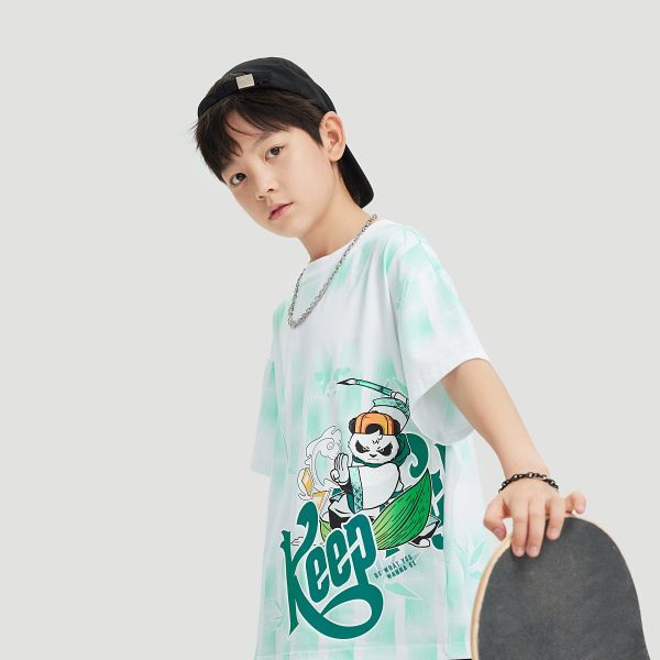 Áo Phông Tay Ngắn Thể Thao Anta Kids Wildplayer 3524C8104