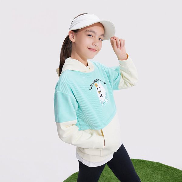 Áo hoodie thời trang bé gái Anta Kids 362248723