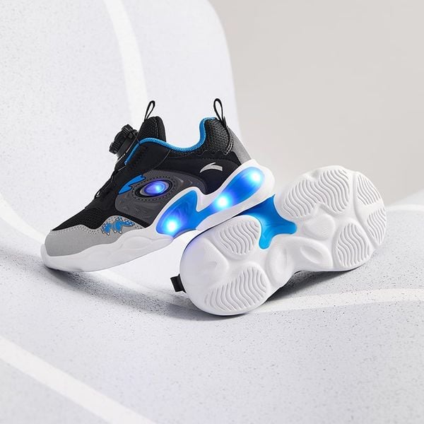 Giày Chạy Thể Thao Bé Trai Size 28-32 Anta Kids Flash Shoes A124D9968