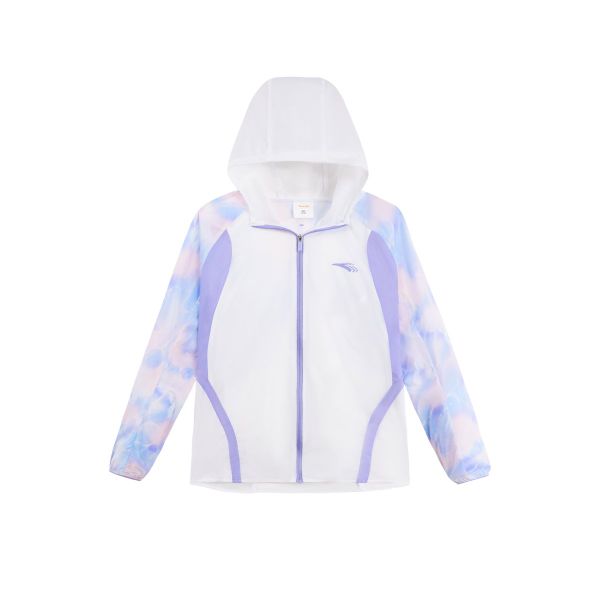 Áo Khoác Gió Chạy Bộ Bé Gái Anta Kids Running 3624B5601