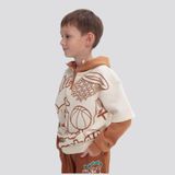 Áo phông dài tay bé trai Sweat Hoodie Anta Kids W352349757