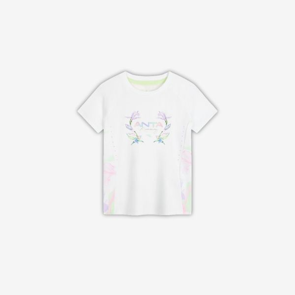 Áo Phông Thể Thao Bé Gái Anta Kids Running 3624B9103