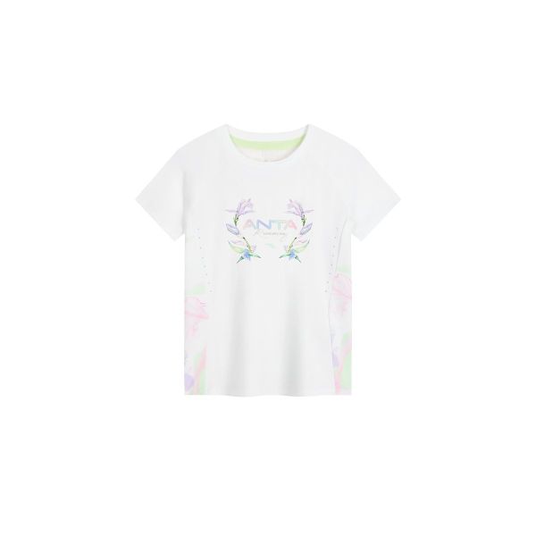 Áo Phông Thể Thao Bé Gái Anta Kids Running 3624B9103