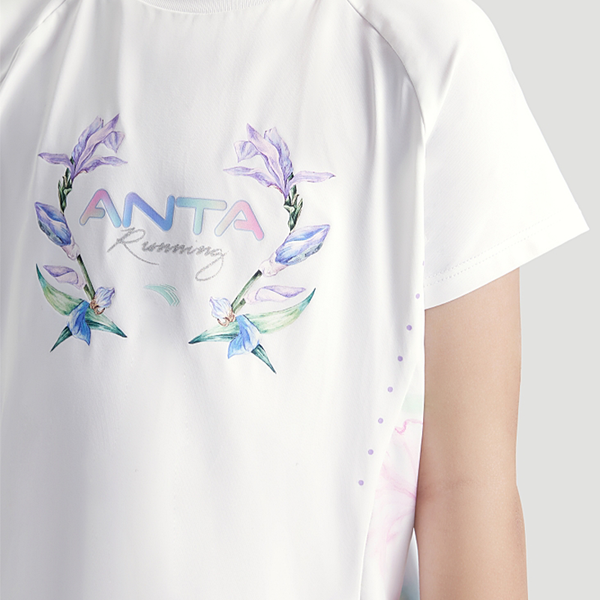 Áo Phông Thể Thao Bé Gái Anta Kids Running 3624B9103