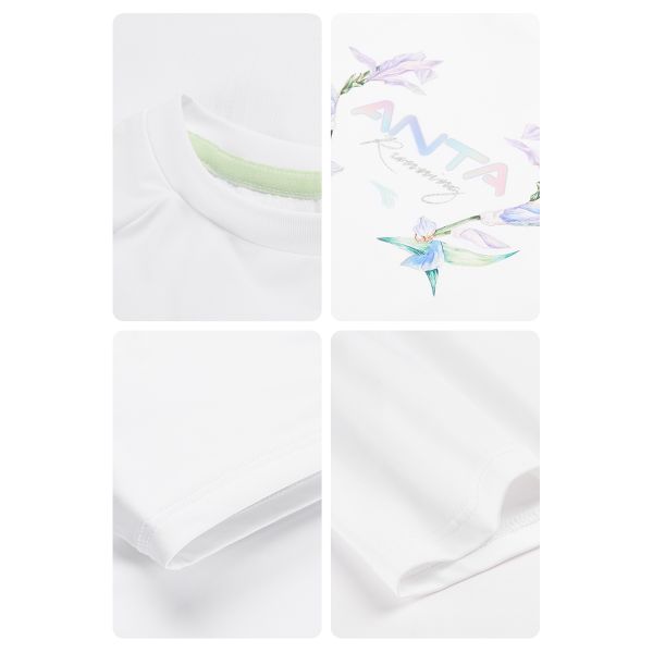 Áo Phông Thể Thao Bé Gái Anta Kids Running 3624B9103