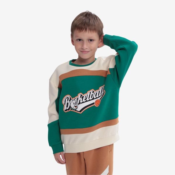 Áo sweater thời trang bé trai Basketball-KT Anta Kids W352349755B