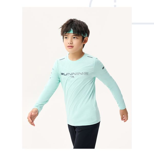 Áo Thun Dài Tay Bé Trai Ls Tee Running Anta Kids W352335433