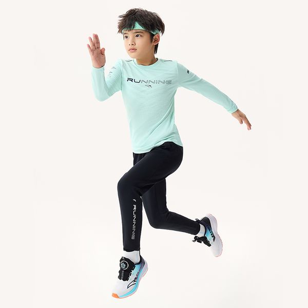 Áo Thun Dài Tay Bé Trai Ls Tee Running Anta Kids W352335433