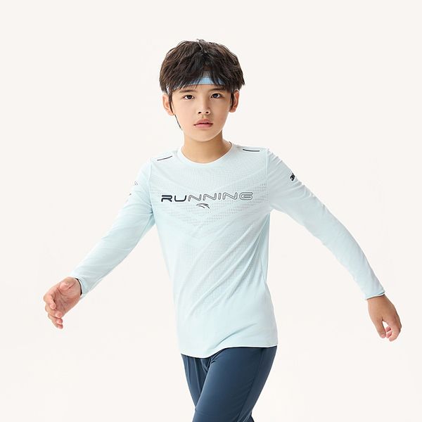 Áo Thun Dài Tay Bé Trai Ls Tee Running Anta Kids W352335433