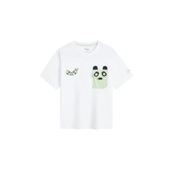 Áo Phông Ngắn Tay Thể Thao Thời Trang Bé Trai Anta Kids Skate 3524B9116