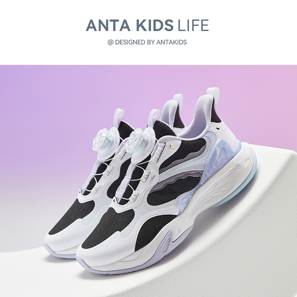Giày Chạy Thể Thao Bé Gái Size 33-39 Anta Kids Fairy 3224C5501
