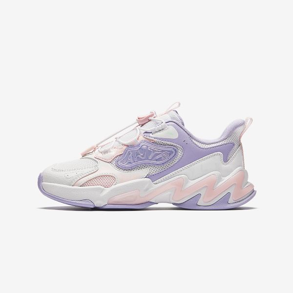 Giày Thời Trang Bé Gái Size 33-39 Anta Kids Crayon 3224C8805