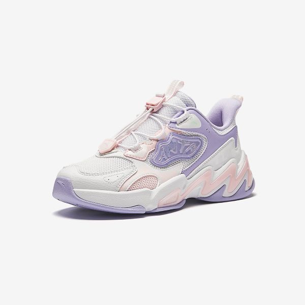 Giày Thời Trang Bé Gái Size 33-39 Anta Kids Crayon 3224C8805