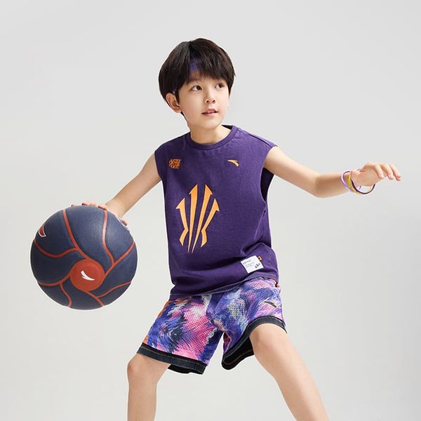 Quần Lửng Thể Thao Bóng Rổ Bé Trai Anta Kids Basketball Kyrie Irving 3524B1708R