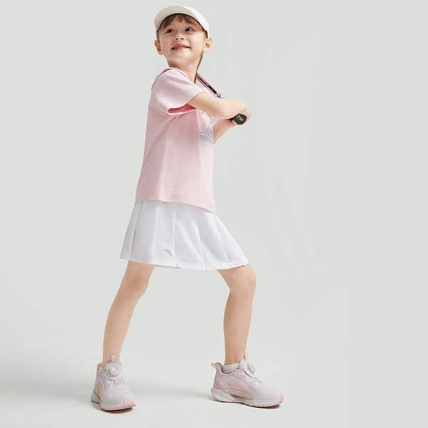 Áo phông ngắn tay thể thao bé gái Anta Kids Badminton SS Tee 3624B9114
