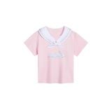 Áo phông ngắn tay thể thao bé gái Anta Kids Badminton SS Tee 3624B9114