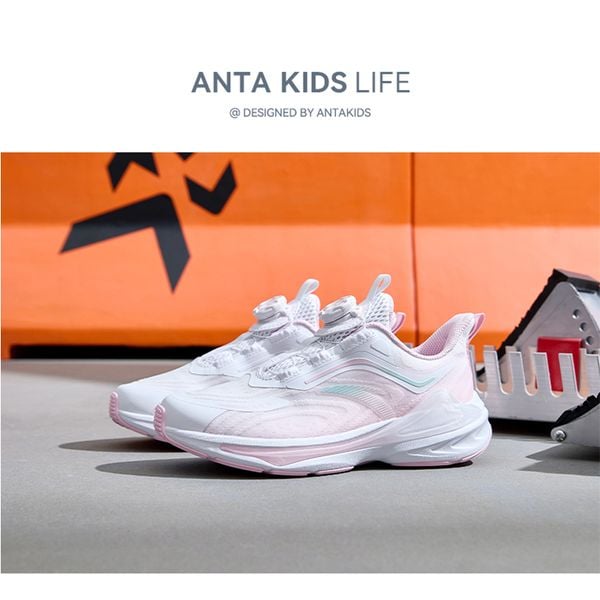 Giày chạy thể thao bé gái size 33-39 Anta Kids W322335506
