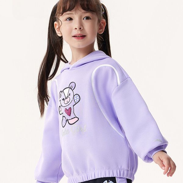 Áo hoodie thời trang bé gái Street Dance Anta Kids W362349724