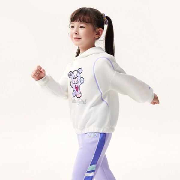 Áo hoodie thời trang bé gái Street Dance Anta Kids W362349724