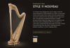  Đàn Harp Lyon & Healy Style 11 Concert Grand Nouveau 