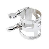  Ligature Saxophone Alto Selmer for Metal Mouthpiece Jazz Silver Plated 