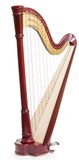  Đàn Harp Resonance Strings pedal harp, black with soundboard decorration (gloss) 
