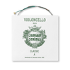  Dây đàn Violon Cello Jargar, Classic, A, Green 