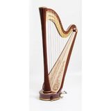  Đàn Harp Resonance Strings pedal harp, black with soundboard decorration (gloss) 