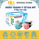  Khẩu trang y tế 4 lớp Cao Cấp Gia Mỹ 