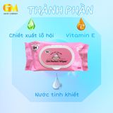  Khăn ướt cao cấp GM 100gram Hương dịu nhẹ 