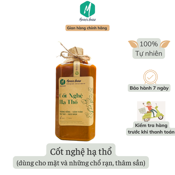  Cốt nghệ hạ thổ (dùng cho mặt và những chổ rạn, thâm sần) 