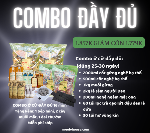 COMBO Ở CỬ ĐẦY ĐỦ 