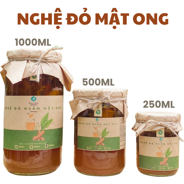  Mật Ong Ngâm Nghệ Đỏ Meoly House 