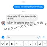  [Trà Túi Lọc] - Trà Gạo Lứt Đậu Đen Meoly's Nature- Thanh Lọc Giải Nhiệt, Thon Gọn, Lợi Sữa​​​​​​​, Detox Không Chất Bảo Quản 