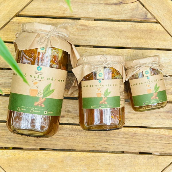  Mật Ong Ngâm Nghệ Đỏ Meoly House 