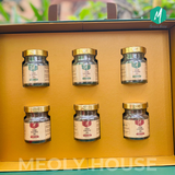  Hộp Quà 6 Hủ Yến Chưng 50% Yến Meoly House Song Én Quà Tết Quà Biếu Quà Tặng Sang Trọng 