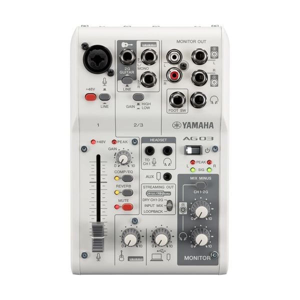 Mixer Livestream Yamaha AG03MK2